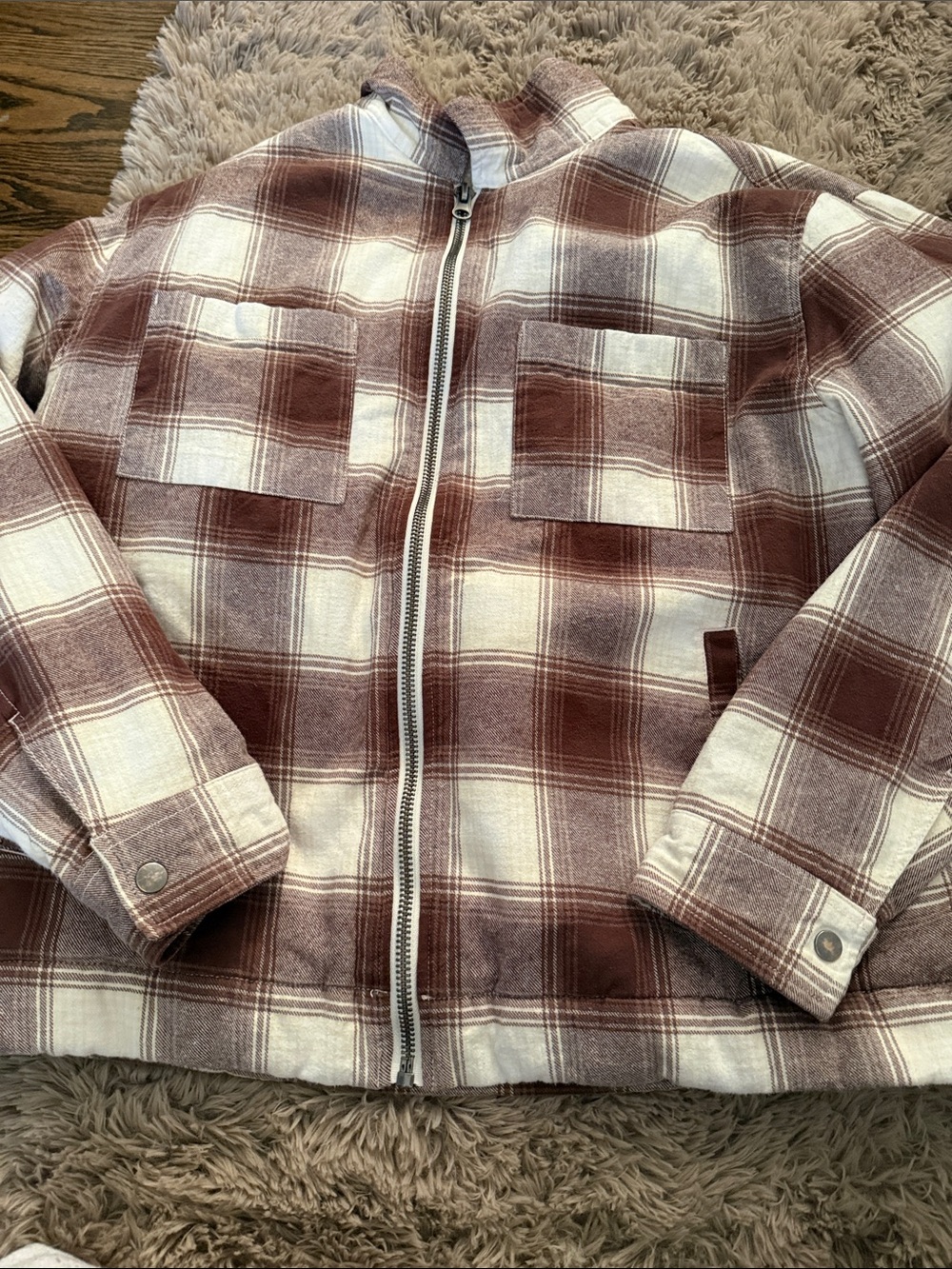 PacSun plaid jacket